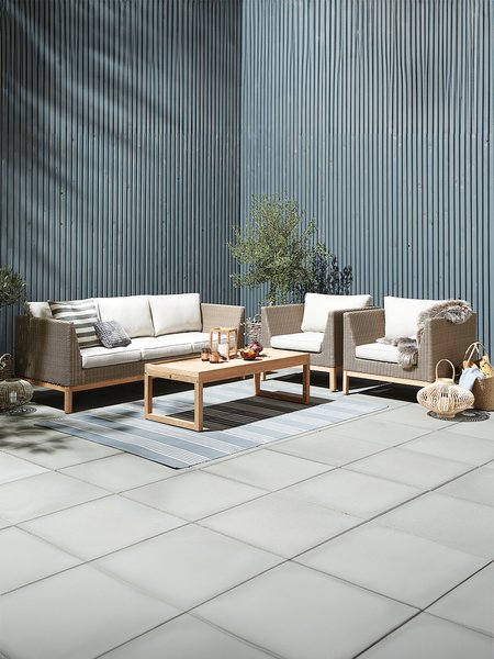 Lounge-Set GLAMSBJERG 5 Personen Teakholz