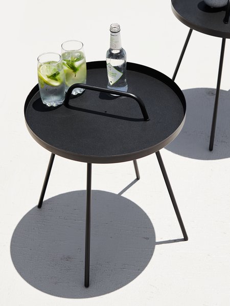 Table d'appoint IDRE Ø45xH52 noir