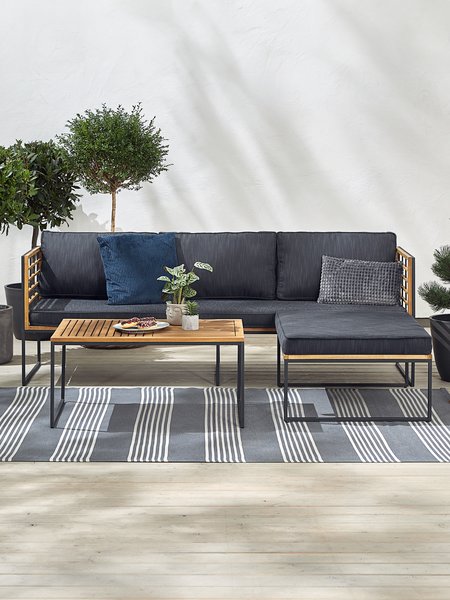 Lounge-Tisch UGILT B60xL90xH43 Hartholz