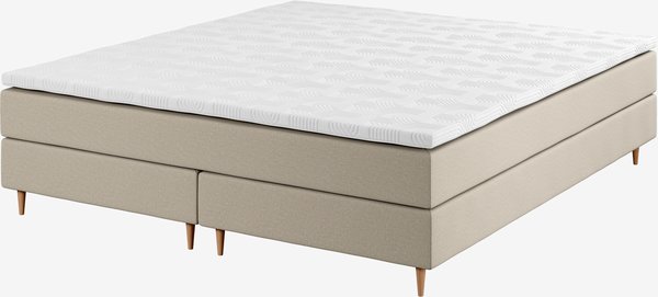 Boxspring 160x200 GOLD C5 zand-91 DREAMZONE