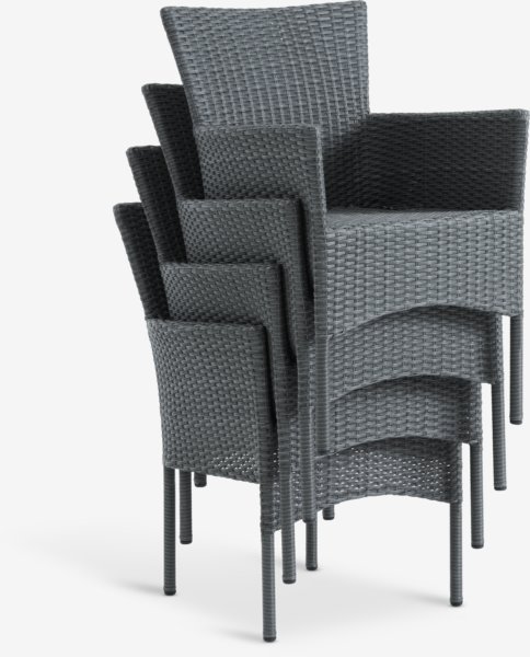 Stacking chair AIDT grey