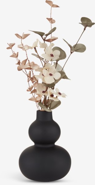 Flor artificial LAUST A38cm gris