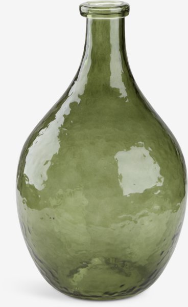 Vase VILBERT Ø27xH45cm grønn