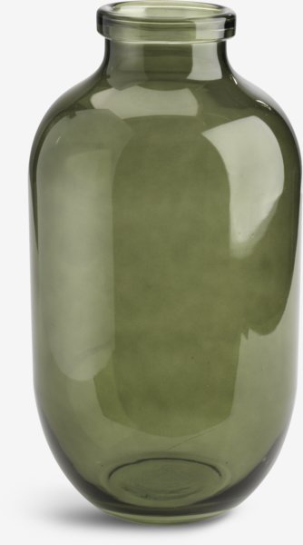 Vase FELIX D19xH35cm green