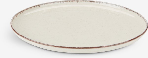Assiette FERDUS Ø27cm céramique beige