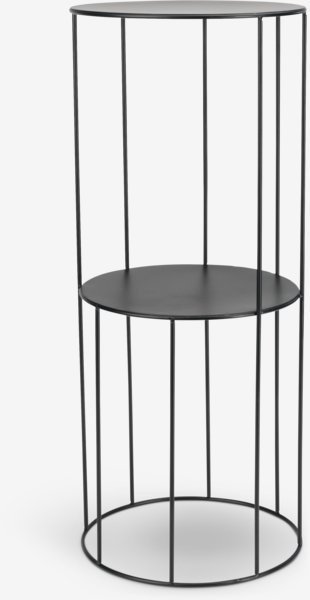 Soporte PELLE Ø25xA60cm negro