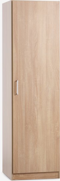 Wardrobe FANDRUP 50x176 1 door light oak colour