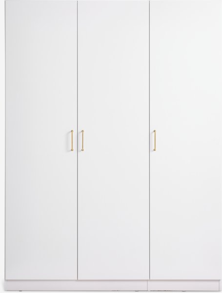 Kleiderschrank VIBY 150x200 3 Türen weiss