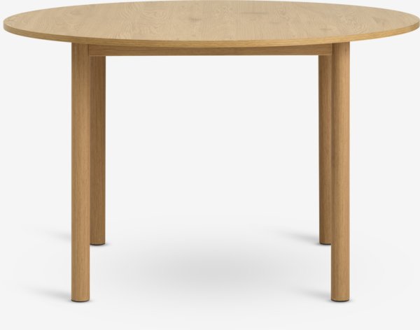 Tafel ALSTED Ø120 eiken kleur