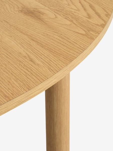 Tafel ALSTED Ø120 eiken kleur