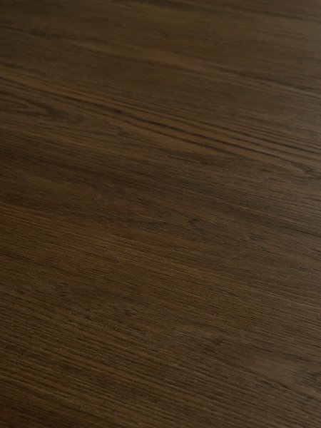MARSTRAND L200/280 table dark oak + 4 HYGUM chairs cogn
