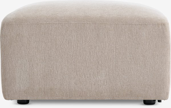 Sofa module SKEJBY chaise longue/pouffe sand fabric