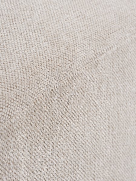 Sofa module SKEJBY chaise longue/pouffe sand fabric