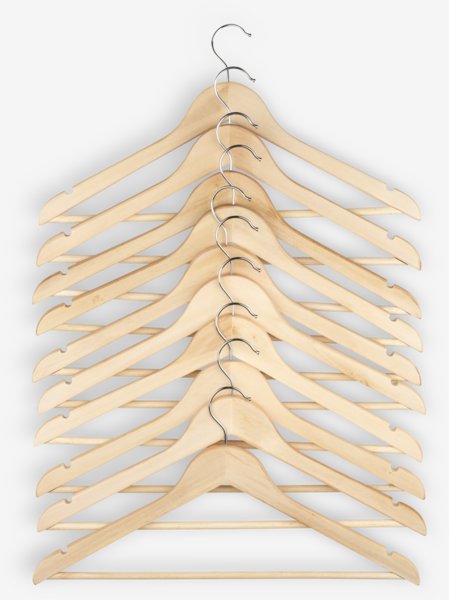 Hangers SIGFRID L45cm pack of 10