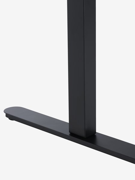 Bureau ajustable SVANEKE 80x160 coloris chêne/noir