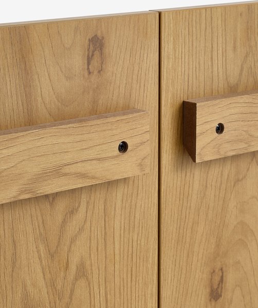 Wall panel HEMDRUP 200x60 oak colour