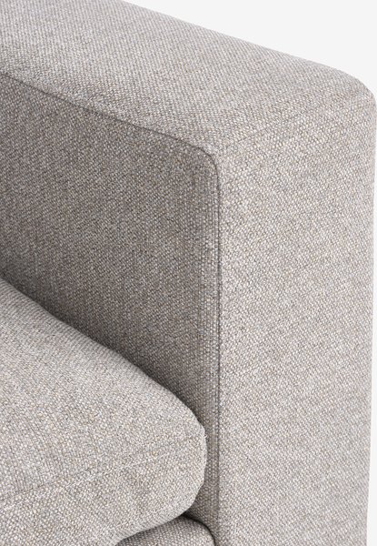 Modular sofa LUNDBY 2 seater sand fabric