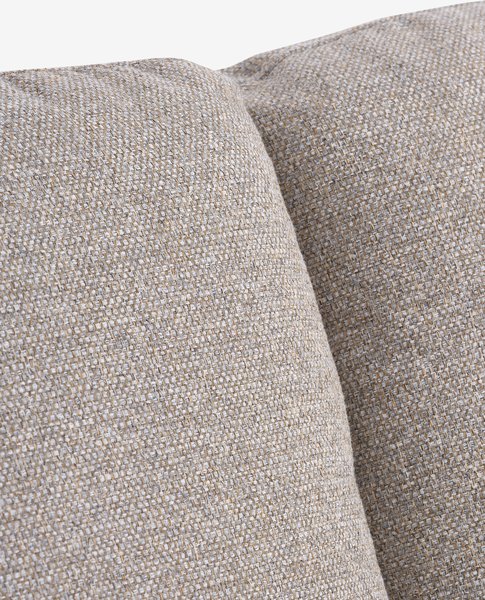 Modulsofa LUNDBY 3-seter sand stoff