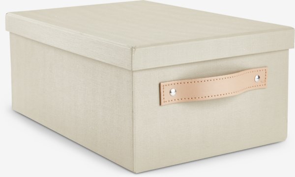 Storage BOX FJORDUR W23xL33xH14cm khaki