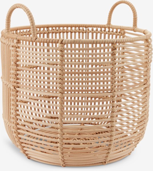 Basket ALVAR D35xH35cm natural