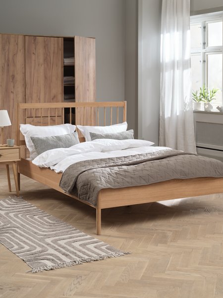 Letto STUBBERUP 160x200 cm rovere