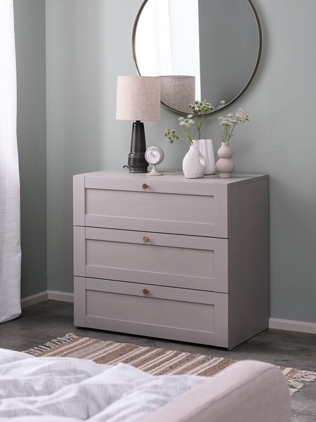 3 drawer chest FRAMLEV grey