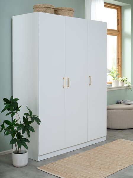 Wardrobe VIBY 150x200 3 doors white