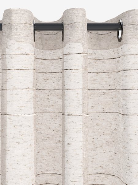Rideau LANGELAND 1x140x300 aspect lin beige