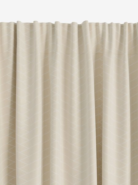 Rideau OMBO 1x140x300 chevrons beige