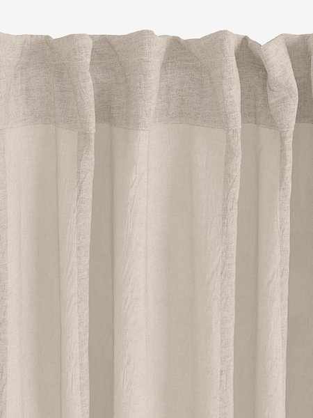 Záclona BOLMEN 1x140x300 plisovaná teplá sivá