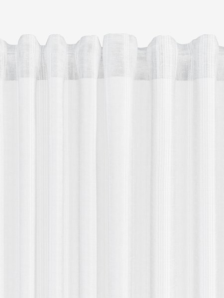 Zasłona NELAUG 1x140x300 paski biała