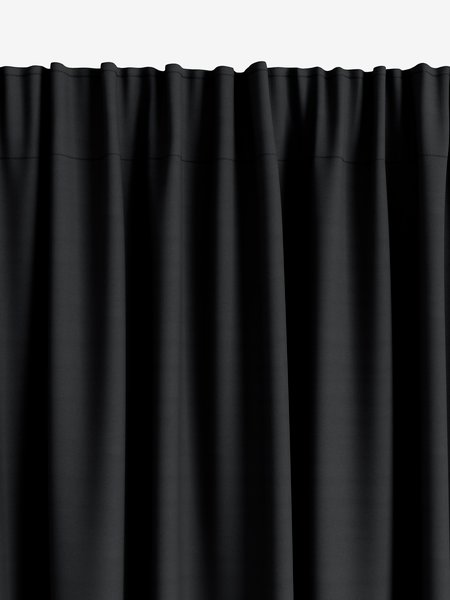 Cortina semiopaca AMUNGEN 1x140x300 negro