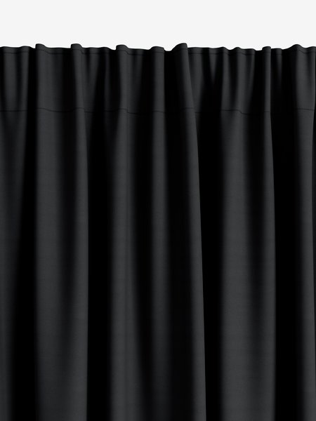 Dimout curtain AMUNGEN 1x140x175 black