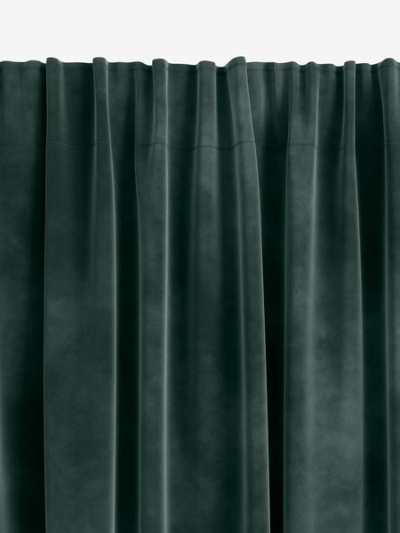 Függöny AUSTRA 1x140x300 bársony zöld