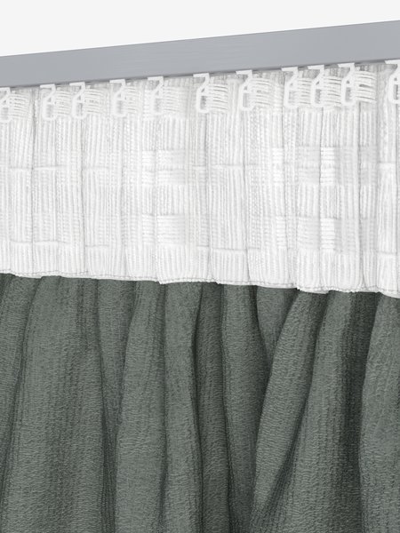 Blackout curtain ARA 1x140x300 corduroy green