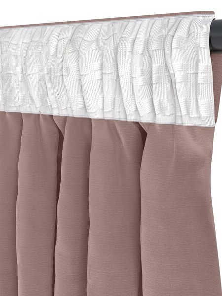 Tenda AUSTRA 1 x 140x300 cm velluto rosa