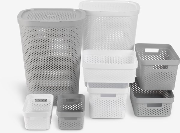 Sepet INFINITY 11L plastik beyaz