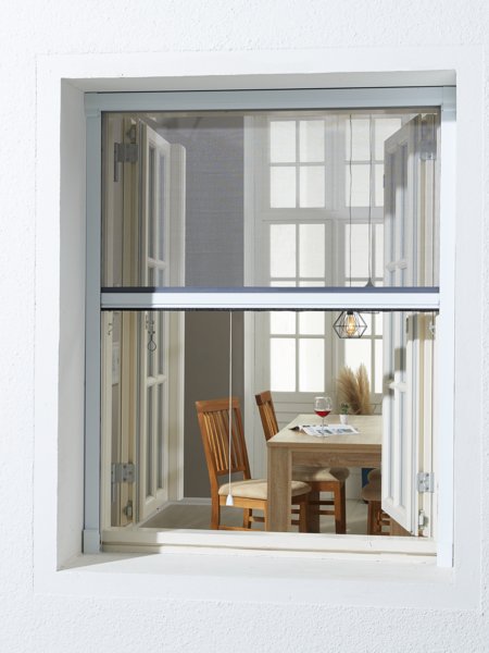Zanzariera a rullo NYORD 130x160 cm per finestra bianco