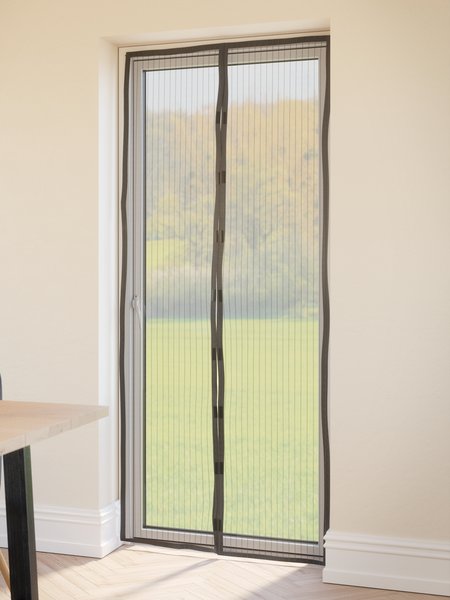 Insect screen BYGDIN 90x210 door black