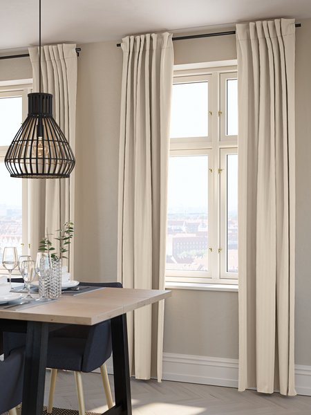 Draperie ROXEN 140x245 bej