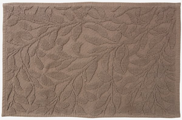 Bath mat ALMVIK 50x80 dark sand KRONBORG