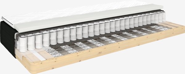 Rammemadrass 80x200 SUMELVI PB60 svart-06 DREAMZONE