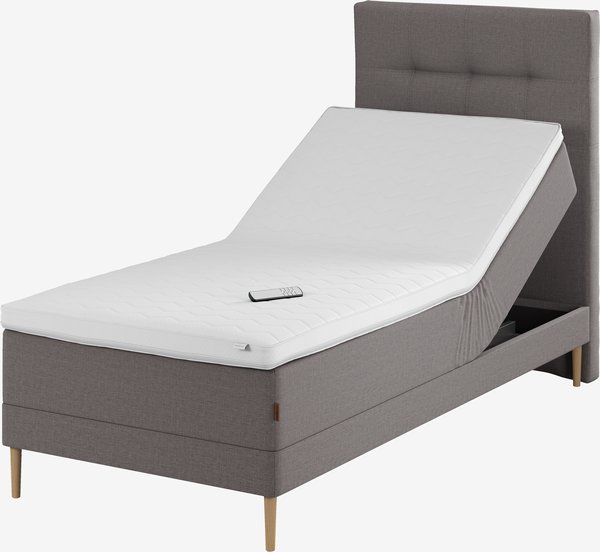 Regulerbar seng 90x210 KUPELVA GE50 grå-21