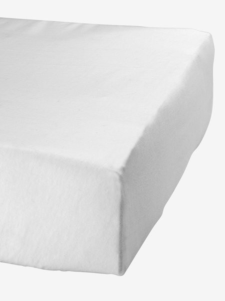 Drap-housse Jersey JETTE 40x95x10 blanc