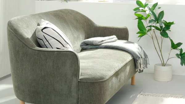 Cushion HVITVEIS 45x45 off-white/black