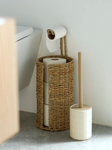 Toilet brush STENINGE beige