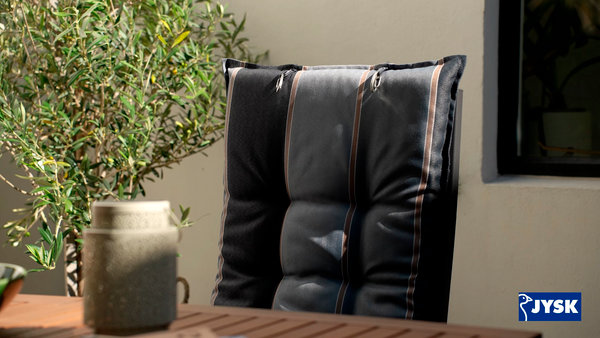 Cojín de jardín para silla reclinable AKKA gris
