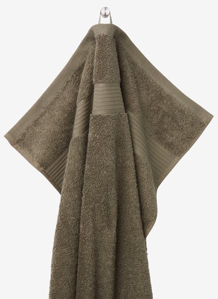 Drap de douche KARLSTAD 70x140 olive KRONBORG