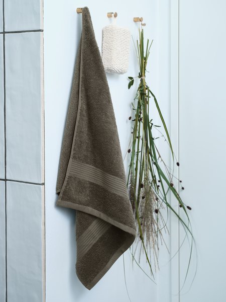 Drap de douche KARLSTAD 70x140 olive KRONBORG