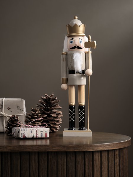 Figurine JULLOV l9xL10xH38cm bois